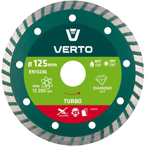 Disco Diamantato 125 X 22,2 Mm, Turbo - Foto 1