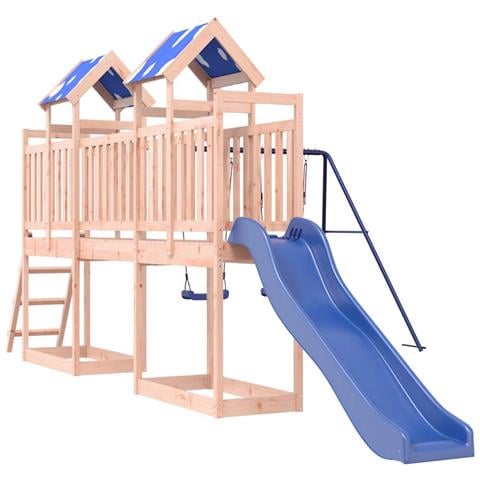 Set Da Gioco Da Esterno In Legno Massello Di Douglas - Foto 1