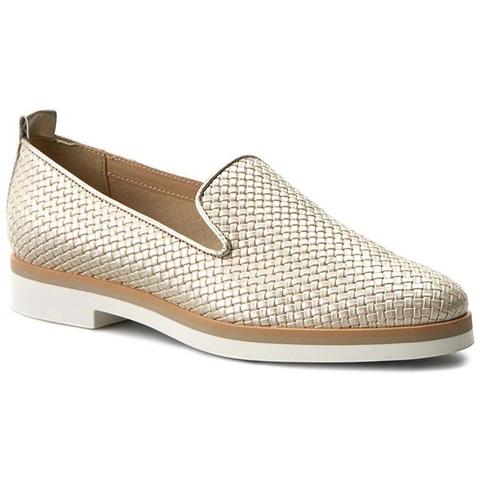 Mocassini Donna Janalee Beige Avorio In Pelle 39 - Foto 1