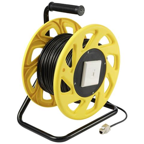 RF-5264730 cavo di rete Nero 60 m Cat6a S /FTP (S-STP) - Foto 1