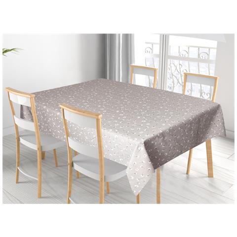 Tovaglia Per Salotto Cucina In Miros Misto Cotone Made In Italy Margheritine Rp 140x240 Margheritine - Foto 1