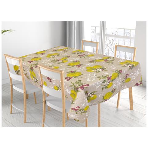 Tovaglia Per Salotto Cucina In Miros Misto Cotone Made In Italy Capri Rp 140x240 Capri - Foto 1