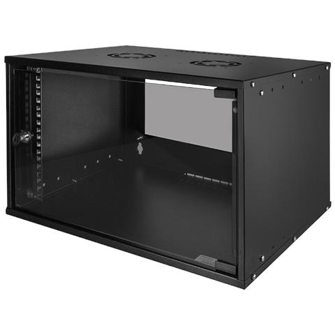 W06C55B rack 6U Da parete Nero - Foto 1