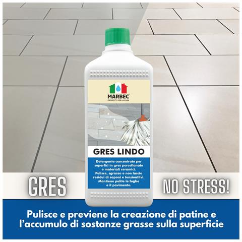 Gres Lindo 5ltx4pz - Detergente Per Gres Porcellanato - Foto 2