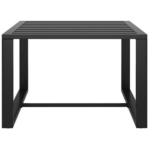 Tavolino Da Caffè In Alluminio Antracite - Foto 1