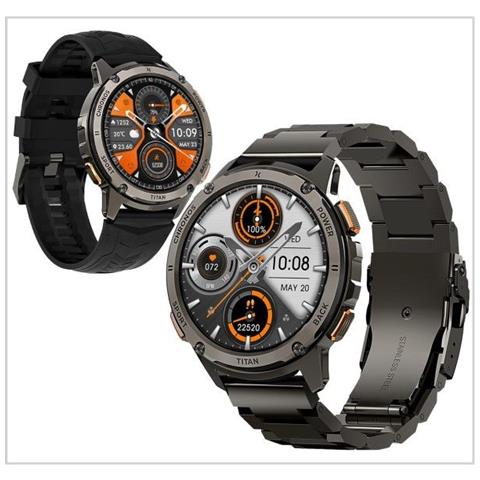 Smartwatch Fw110 Titan Chronos Nero - Foto 1