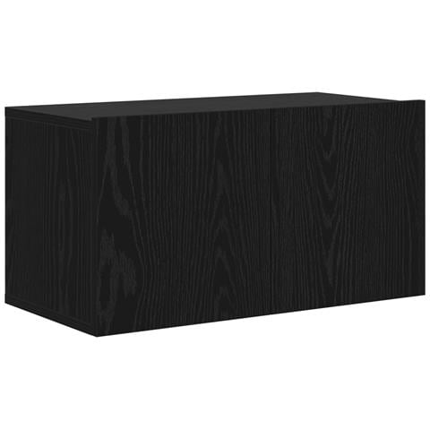Set di mobili TV Rovere nero Legno ingegnerizzato Media Mobile TV - Foto 1