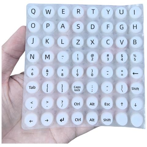 Proteggi Unghie Tastiera Adesivi: Digita Con Facilità E Proteggi Le Tue Unghie - Foto 1