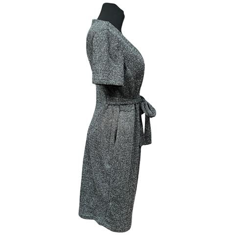 Prossimo Vestito Al Ginocchio Comodo Elegante Resistente Nero 42 - Foto 2