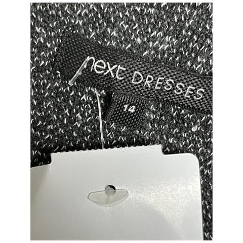 Prossimo Vestito Al Ginocchio Comodo Elegante Resistente Nero 42 - Foto 8