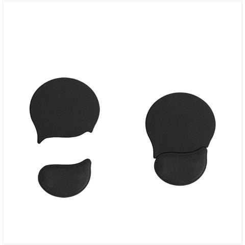 Tappetino Per Mouse Ergonomico In Silicone Diviso Con Poggiapolsi - Personalizzabile E Antiscivolo - Foto 1