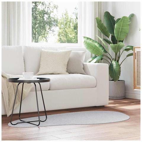 Tappeto HUARTE Grigio 80 x 150 cm Poliestere - Foto 2