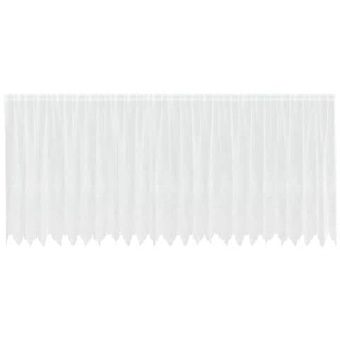 Tende con tende Bianco 500x100cm Poliestere - Foto 1