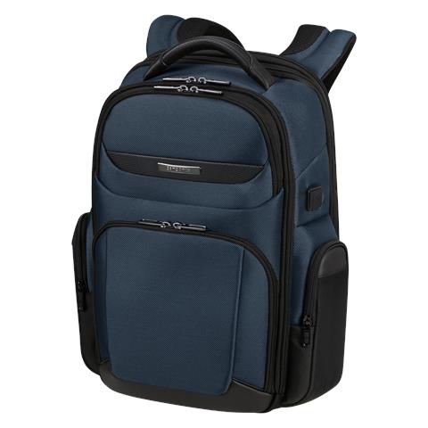 Pro-DLX 6 Backpack expandable 15.6" zaino City backpack Blu Nylon - Foto 2