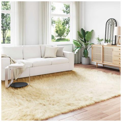 Tappeto Pecora Tafalla Crema 240 x 340 cm Poliestere - Foto 2