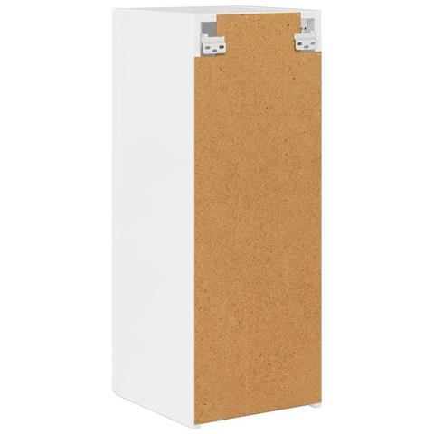 Mobile TV da parete 2 pcs Bianco Lucido 30 x 31 x 80 cm - Foto 9