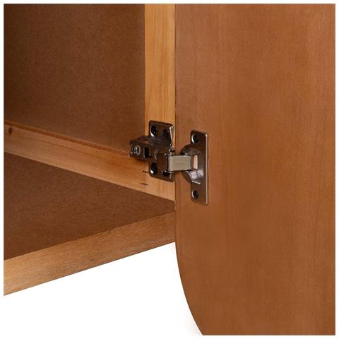 Mobile Da Ingresso In Legno Marrone 160x42x81 - Foto 8