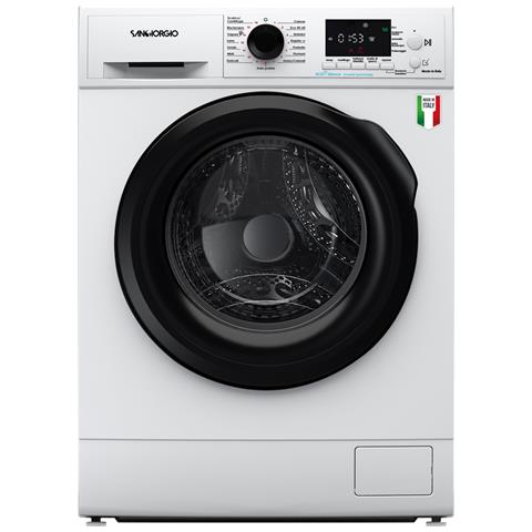 SanGiorgio SLIM -FS714A9, Caricamento frontale, 7 kg, B, 77 dB, 1400 Giri/min, A - Foto 1