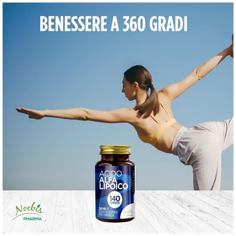 Acido Alfa Lipoico 140 Compresse - 300 mg per Compressa - Supporto Antiossidante e Metabolismo Energetico - Foto 2