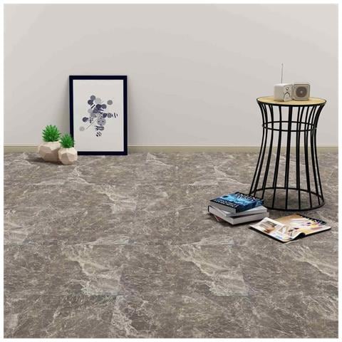 Tavole per Pavimenti 55 pcs Nero 5,11 m² PVC - Foto 2