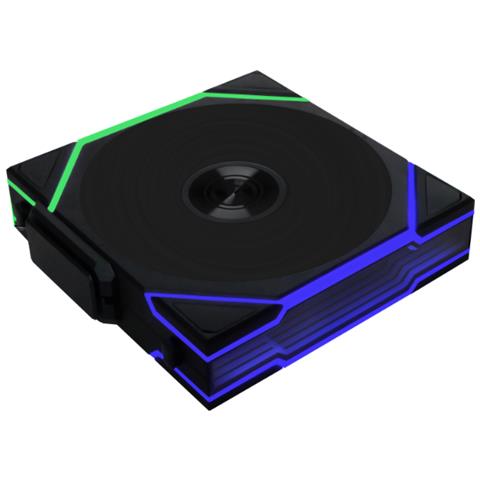 Uni Fan TL Case per computer Ventilatore 12 cm Nero 1 pz - Foto 1