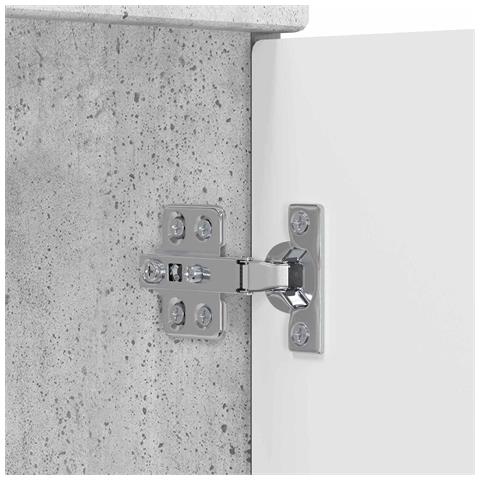 Mobiletto da bagno sotto il lavello Grigio Cemento - Foto 9