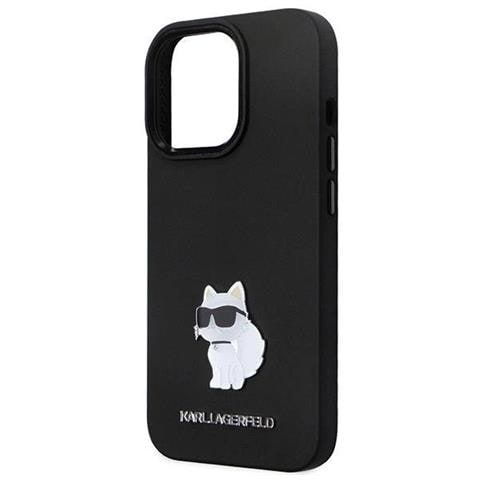 Custodia Karl Lagerfeld Silicone C Metal Pin Per Iphone 14 Pro - Foto - Foto 2