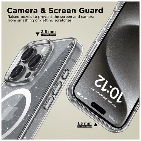 ""custodia Iphone 16 Pro"" - Trasparente - Foto 4
