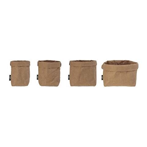 63476 - Cestino per il pane in fibra vergine naturale, materiale ecologico, lavabile e resistente. - Foto 1