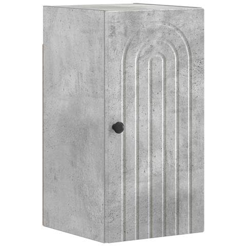 Set di armadietti da bagno in 3 pezzi ALKMAAR Grigio Cemento - Foto 10