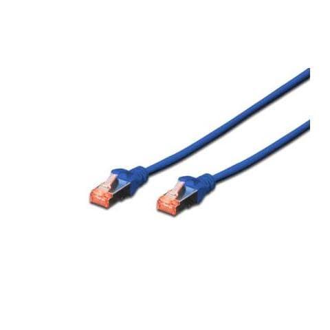 Cavo Rete S-Ftp Cat. 6 Doppia Schermatura Ls0H Colore Blu Mt. 7 - Foto 1