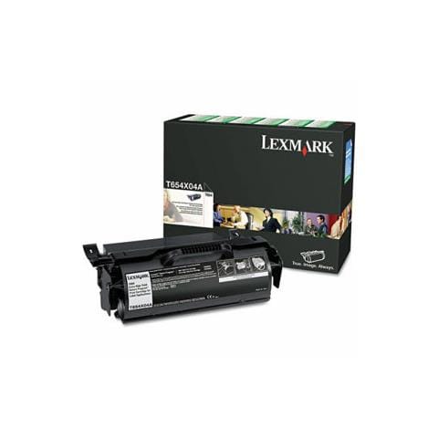 T654X80G Toner Originale Nero per Lexmark T654X21A Capacità 36000 Pagine - Foto 1