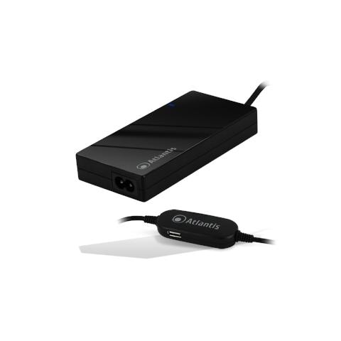 Adattatore Alimentatore Notebook Autonote 910 Mini Universale 90 Watt 10 Connettori Intercambiabili (Incluso Connettore USB 5V-2.1A Per Smartphone e Tablet) - Foto 1