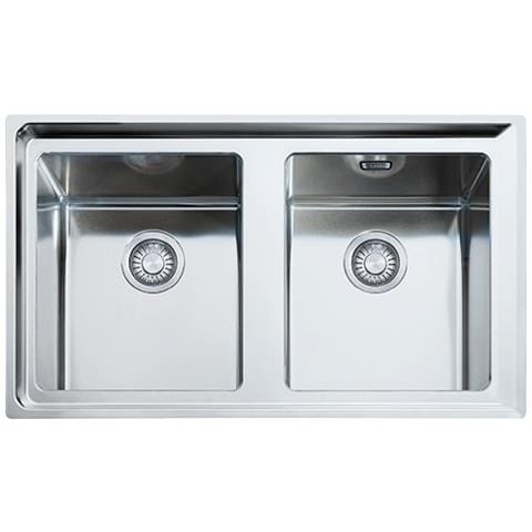 Lavello NPX620 2 Vasche Dimensioni 86 x 51 cm Colore Inox Satinato Serie Neptune Plus - Foto 4