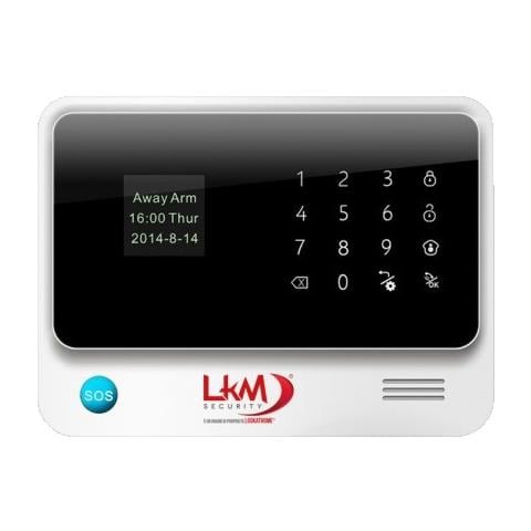 Antifurto ® Wifi E Gsm Con Sensori Wireless Tasto Sos 433mhz Colore Bianco - Foto 1