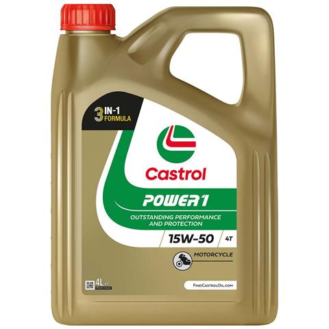 Power 1 4t 15w50 Olio Motore Per Moto 1 X 4 Litri - Foto 2