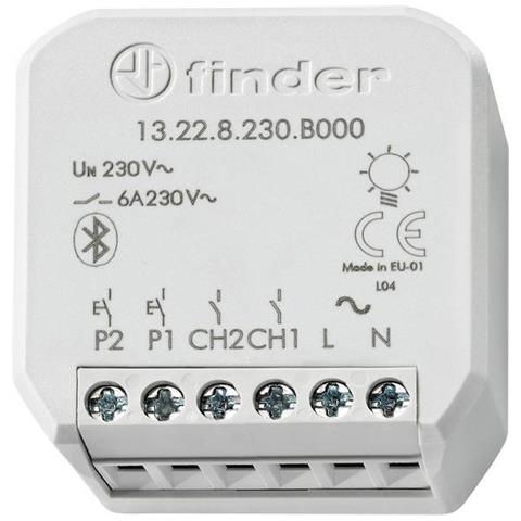 Yesly 2 Canali Attuatore Interruttore Senza Fili Grigio - Foto 1