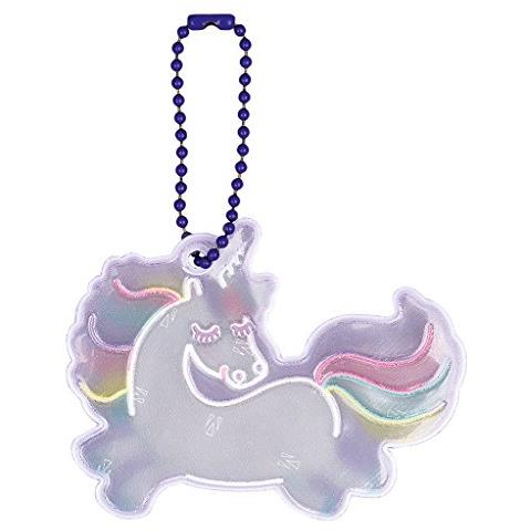 Glimmis Reflektor Einhorn | Beidseitig Reflektierend, Rampada Sfera Bambini, Multicolore, Taglia Unica - Foto 1