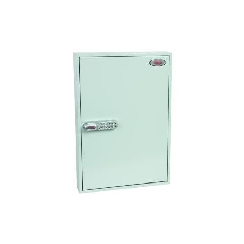 nix Safe Co. Kc0603e Armadietto Portachiave Grigio (nix Commercial Key Cabinet 100 Hook Electronic Lck. Dd) - Foto 3