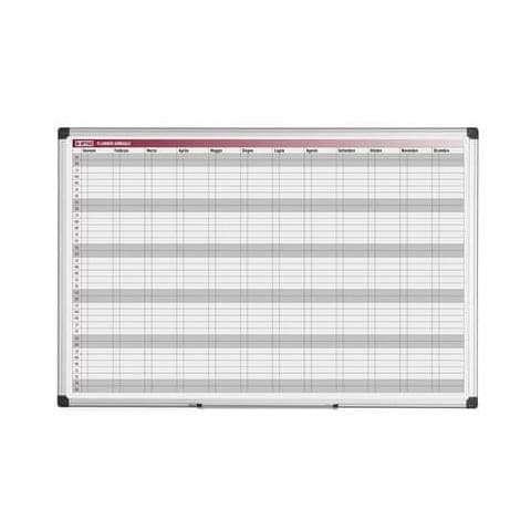 Planning Magnetico Annuale 90x60 Cm Bianco Ga03268170 - Foto 1