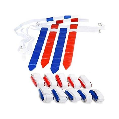 Flag Calcio Kit (6 Coni 10 Cinture 2 Flag A Cinghia Un Sacchetto) - Foto 4