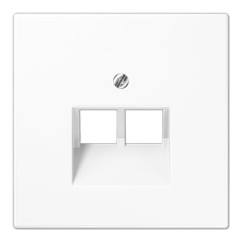 Rivestimento Per Presa Da Incasso Ls969-2uaww (bianco, 2xrj45) - Foto 2