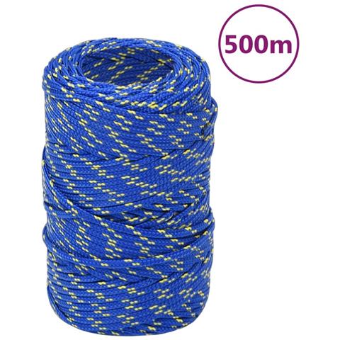 Corda Nautica Blu 2 Mm 500 M In Polipropilene - Foto 1