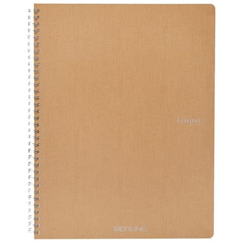 Ecoqua Quaderno Spiralato 90 Gr 210x297 Mm 70 Fogli A Righe 1r Avana Conf 5 Pz. - Foto 1