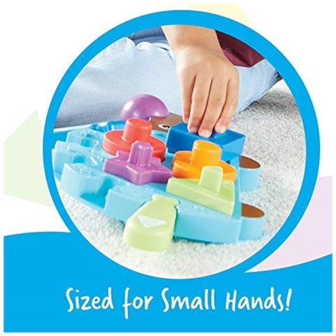 Spike The Fine Motor Hedgehog Puzzle Playmate - 11 Pezzi, Dai 18+ Mesi Gioco Per La Motricità Fine, Riconoscimento Di Colori E Forme Montessori Toys Per Bambini - Foto 2