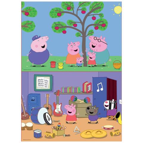 Set Di 2 Puzzle 48 Pezzi 28 X 20 Cm - Foto 2