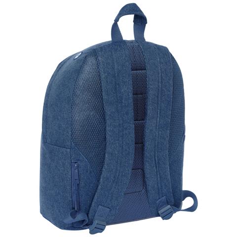 Zaino Per Portatile Denim Azzurro 31 X 41 X 16 Cm - Foto 2