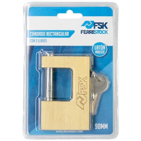 Lucchetto Con Chiave 90 Mm - Foto 1