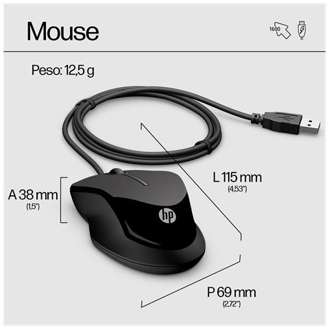 Tastiera e Mouse Cablato 0194721396563 Colore Nero - Foto 8