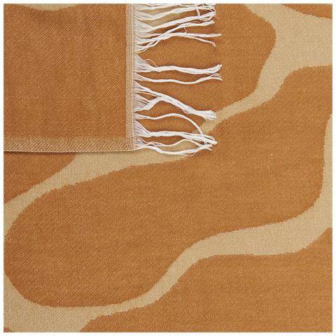 Coperta Bangre 130 X 170 Cm Arancione - Foto 2